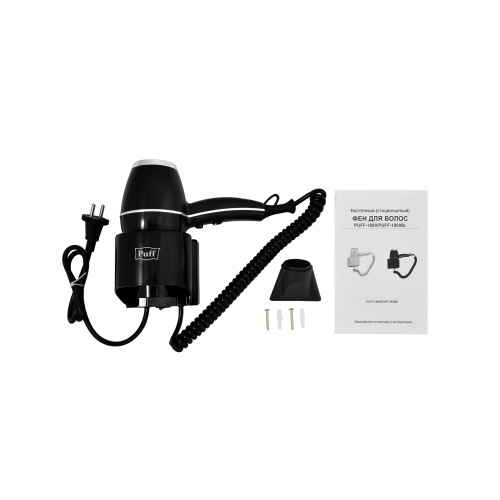 Фен для волос Puff-1800BL фото 8
