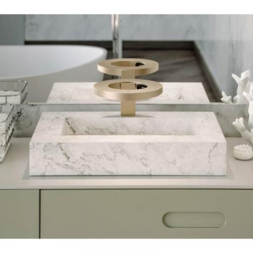 Сушилка для рук Nofer 01901.GD Concept высокоскоростная с автоматическим дозатором для мыла и сенсорным смесителем фото 3